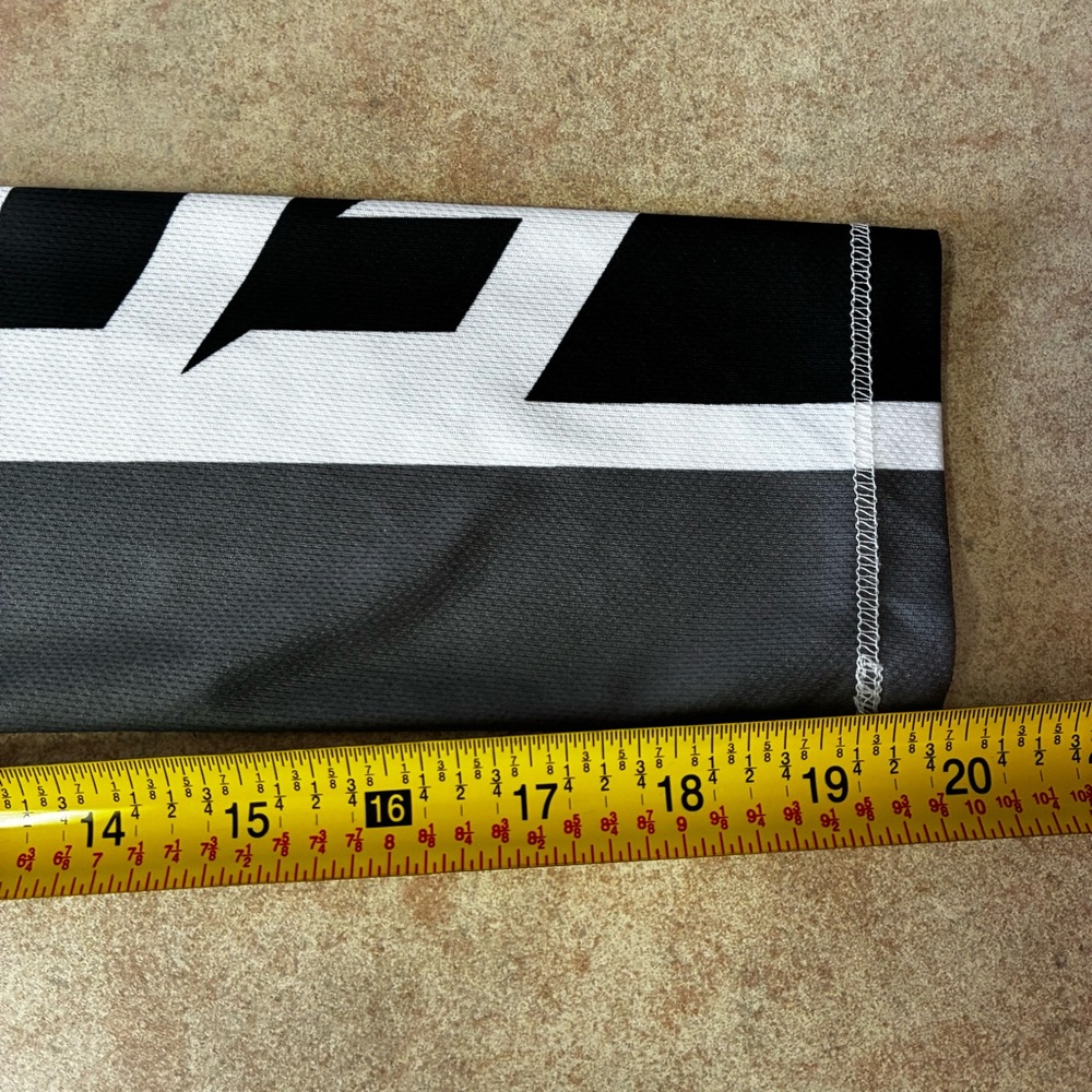 Fox Racing Shirt Women's Grey Black Long Sleeve Moto Jersey Size Small - Picture 12 of 14
